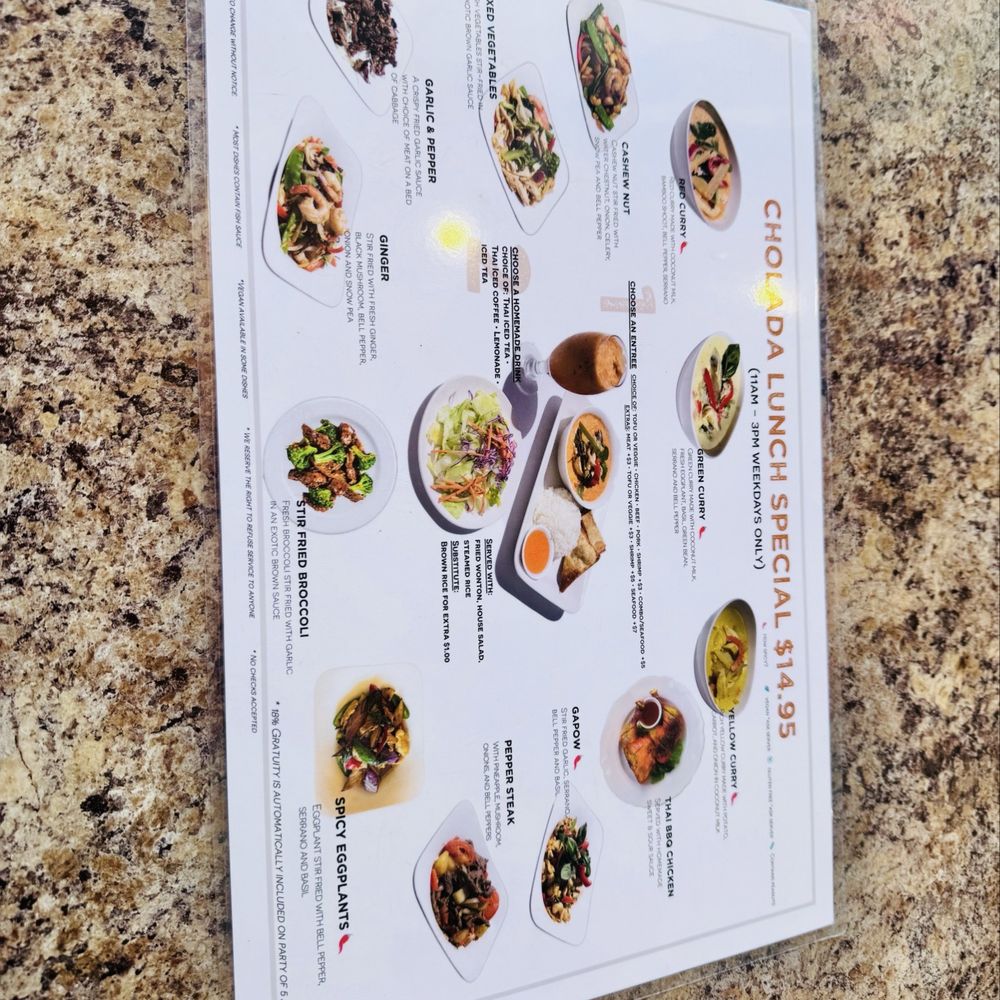 Cholada Thai Cuisine Long Beach - Lunch special - Thai Near Me - Long Beach, California Cholada Thai Cuisine Long Beach - Lunch special - Thai Near Me - Long Beach, California