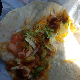 This is crap, a taco supreme, it has nothing in it because we cant go into the store to take it back and complain!!! This is crap, a taco supreme, it has nothing in it because we cant go into the store to take it back and complain!!!