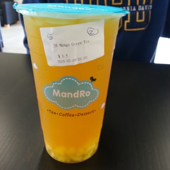 MandRo Teahouse - Mango tea! - Bubble Tea Near Me - Davis, California MandRo Teahouse - Mango tea! - Bubble Tea Near Me - Davis, California