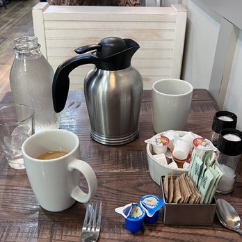 First Watch - Table before food served.. - Breakfast & Brunch Near Me - Rogers, Arkansas