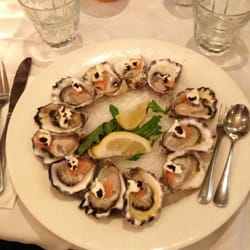 Biviano's Italian Restaurant - Biviano Oysters. Oysters with smoked salmon, sour cream & caviar.