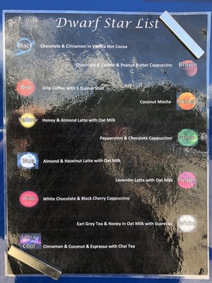 Menu photo 2 Constellation Coffee Trailer Boise, ID