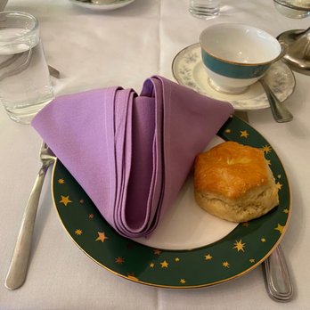 The RoyalTEA Garden - Scone, place settings - Tea Rooms Near Me - Pleasanton, California