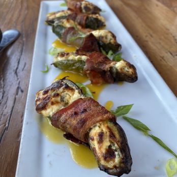 Simmzy's - Pepper Poppers with Mango Glaze - American Near Me - Manhattan Beach, California Simmzy's - Pepper Poppers with Mango Glaze - American Near Me - Manhattan Beach, California