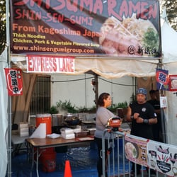 Los Angeles Ramen Yokocho Festival 2014 - Satsuma Ramen - shin-sen-gumi