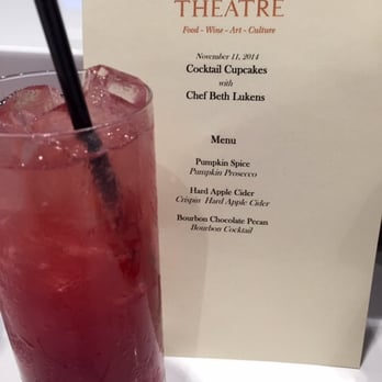 Epicurean Theatre - Cocktail #2, and the menu for the evening. - Cooking Schools Near Me - Tampa, Florida Epicurean Theatre - Cocktail #2, and the menu for the evening. - Cooking Schools Near Me - Tampa, Florida