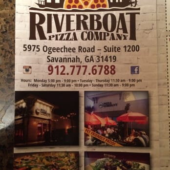 Riverboat Pizza - Pizza Near Me - Savannah, Georgia