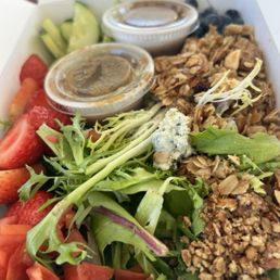 Pecan blue cheese salad Pecan blue cheese salad