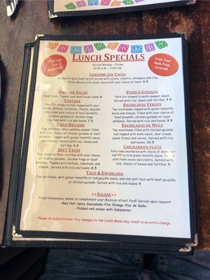 Menu photo 4 Don Mario Mexican Restaurant Lakeway, TX