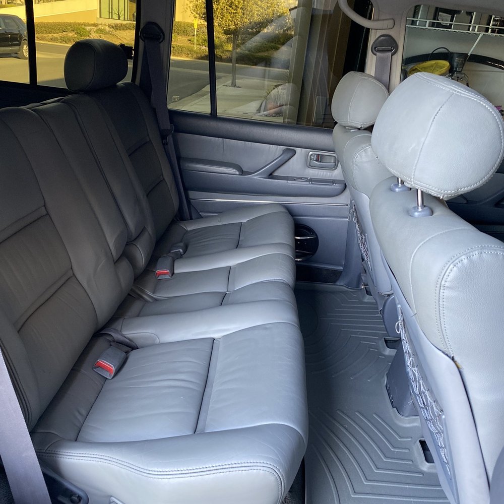 Alfa's Upholstery - The refinished rear seat color matched the front perfectly. - Auto Upholstery Near Me - Paramount, California