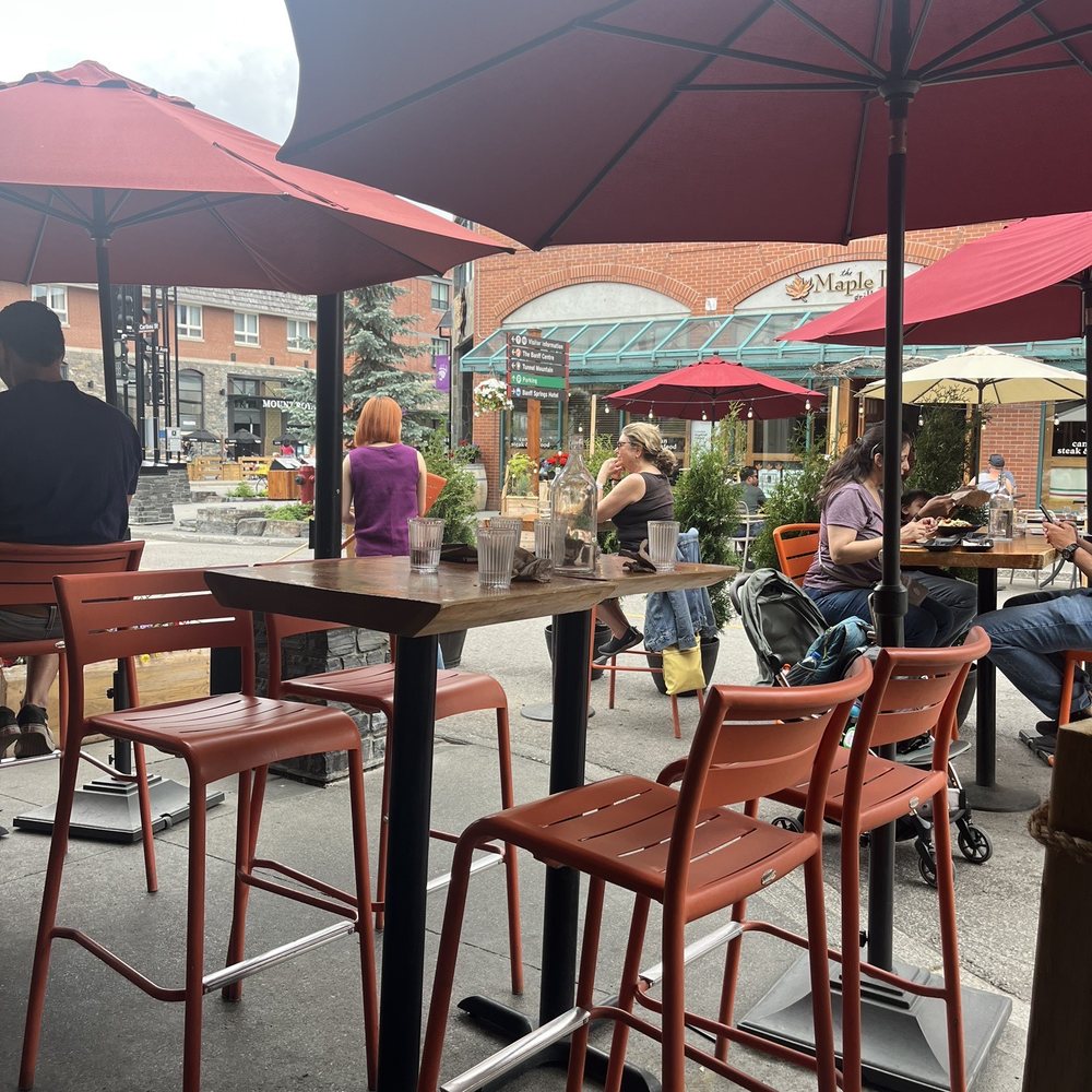 Block Kitchen + Bar - Outdoor seating - Sandwiches Near Me - Banff, Alberta