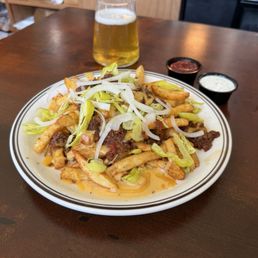 Brisket fries Brisket fries