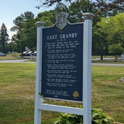 East Granby Historical Marker - East Granby Historical Marker