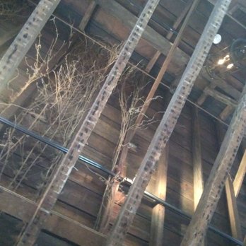 Husk - Rafters...not sure why old vines are there - American Near Me - Charleston, South Carolina