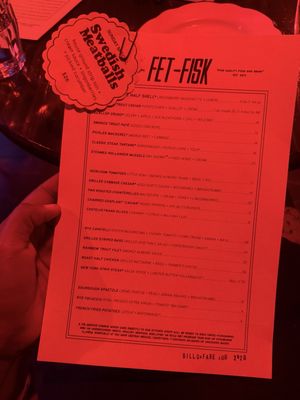 Menu photo 2 Fet-Fisk Pittsburgh, PA Menu photo 2 Fet-Fisk Pittsburgh, PA