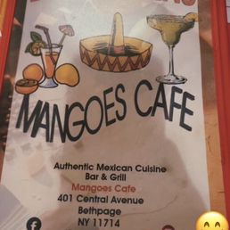 Cover of the menu with location