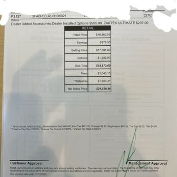 Surprise Ford - Breakdown of nearly hidden fees - Car Dealers Near Me - Surprise, Arizona Surprise Ford - Breakdown of nearly hidden fees - Car Dealers Near Me - Surprise, Arizona