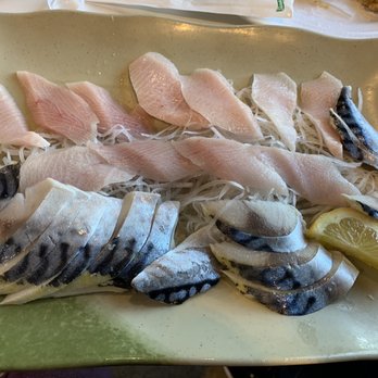 Fuji Sushi Buffet - Saba & hamachi sashimi - Japanese Near Me - Concord, California