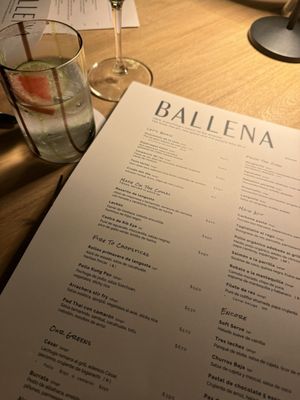 Menu photo 3 Ballena Cabo San Lucas, BCS Menu photo 3 Ballena Cabo San Lucas, BCS