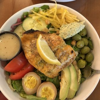 The Social - Salmon salad - New American Near Me - Boone, North Carolina