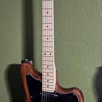 Lagoon Guitar Repair - Guitar after fret level and general setup job. - Musical Instrument Services Near Me Lagoon Guitar Repair - Guitar after fret level and general setup job. - Musical Instrument Services Near Me