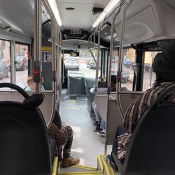 CARTA - Inside the shuttle bus