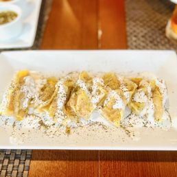 Pumpkin Dumpling Appetizer - delicious.