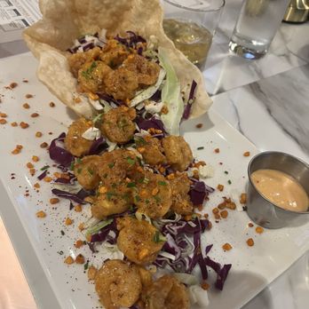 The Finch - Volcano Rock Shrimp - American Near Me - Nashville, Tennessee