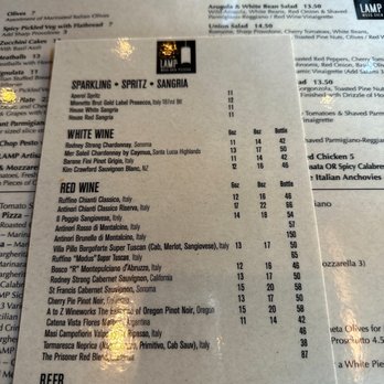 LAMP Pizzeria - Happy hour on a Thursday - Pizza Near Me - Scottsdale, Arizona