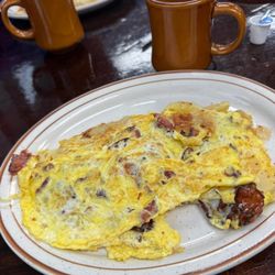 The Mason Grill - Bacon n Cheese Omelette