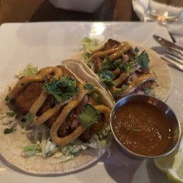 Ahi tuna tacos - so much tuna ! And delicious! Ahi tuna tacos - so much tuna ! And delicious!