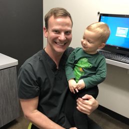 Dr. Reihs and my 18 month old after a teeth check up! Dr. Reihs and my 18 month old after a teeth check up!
