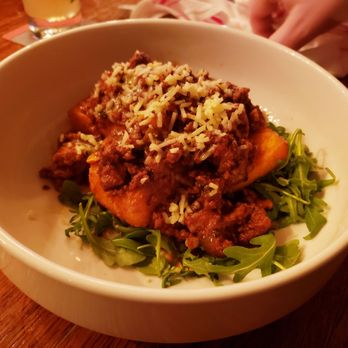 The Shanty - Boulennaise with polenta - New American Near Me - Warwick, Rhode Island