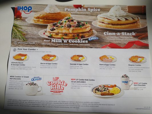 Menu photo 5 IHOP BAKERSFIELD, CA