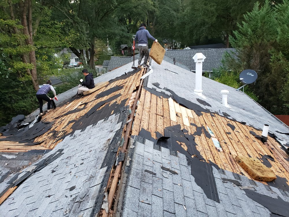 Slide of WCCG Roofing