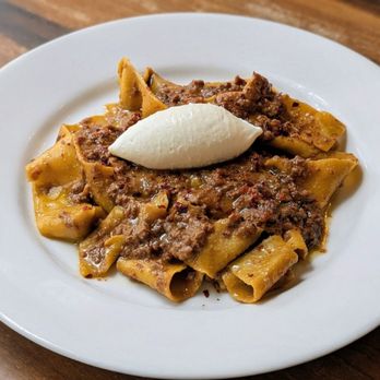 Vern's - Pappardelle with nduja and ricotta - New American Near Me - Charleston, South Carolina Vern's - Pappardelle with nduja and ricotta - New American Near Me - Charleston, South Carolina