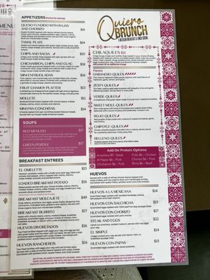 Menu photo 4 Quiero Brunch Temecula, CA