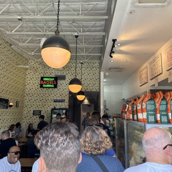 Bagel Bob’s - Line at 11am on a Saturday - Bakeries Near Me - Houston, Texas