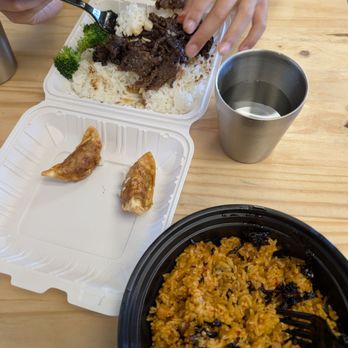 K Manna - Bulgogi bowl and kimchi friend rice w/out the egg. - Korean Near Me - Vallejo, California