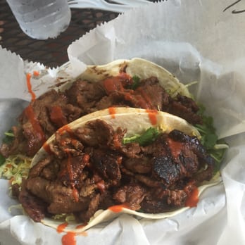 Garbo's Grill - Korean beef tacos. - Food Trucks Near Me - Key West, Florida