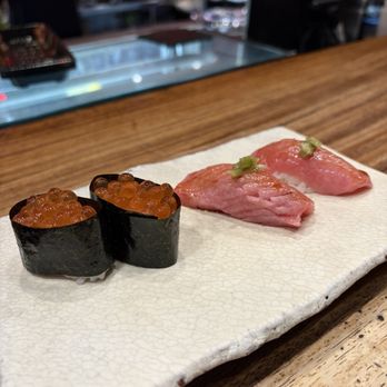 Seaweed Hand Roll Bar - Ikura Nigiri and Toro Nigiri - Sushi Bars Near Me - Glendale, California