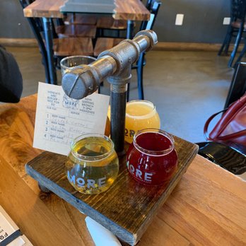 More Brewing - Beer flight - Brewpubs Near Me - Villa Park, Illinois More Brewing - Beer flight - Brewpubs Near Me - Villa Park, Illinois