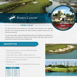 Puerto Cancun Golf