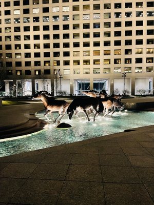 The Mustangs of Las Colinas Sculpture and Museum and Visitors Center by null