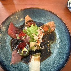 Kabuki Japanese Restaurant - Sashimi Jalapeño special. So delicious.