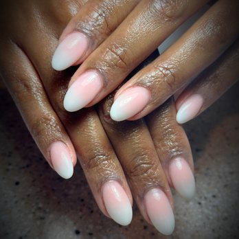 Nails Plus - Pink & White Ombré - Nail Salons Near Me - Springfield, Illinois Nails Plus - Pink & White Ombré - Nail Salons Near Me - Springfield, Illinois