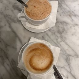 Cappuccino and Chaider Tea Cappuccino and Chaider Tea