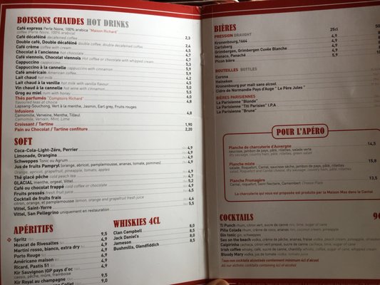 Menu photo 4 Au Petit Suisse Paris, 75 Menu photo 4 Au Petit Suisse Paris, 75