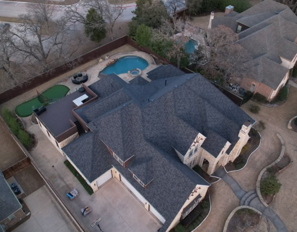 Slide of Blue Hammer Roofing