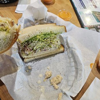 Board & Brew - Scripps Ranch - Tune sandwich i subbed Shredded lettuce for sprouts! - Sandwiches Near Me - San Diego, California Board & Brew - Scripps Ranch - Tune sandwich i subbed Shredded lettuce for sprouts! - Sandwiches Near Me - San Diego, California